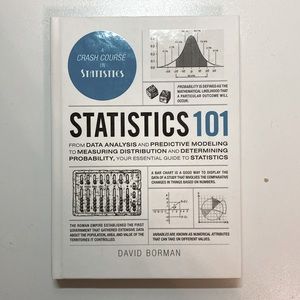 Statistics 101 hardcover - in new condition!